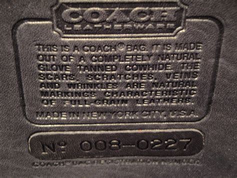 coach creed serial number lookup.